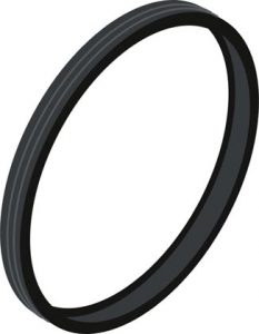 Rollytoys Rubber slijtband
