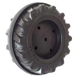 Rollytoys Wiel 226/86 inclusief rubber slijtvlak en bevestigingsmateriaal