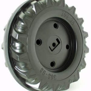 Rollytoys Wiel 308/98 inclusief rubber slijtvlak en bevestigingsmateriaal